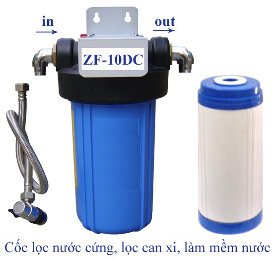 Thiết bị lọc nước cứng làm mềm nước Sunny-Eco ZF-10DC